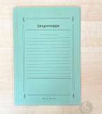 Notenumschlag - Sängermappe 