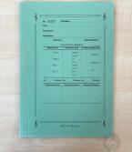 Notenumschlag - mit Stirn- und Seiten 