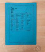 Notenumschlag - Bach-Format 