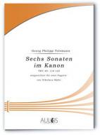 6 Sonaten im Kanon TWV: 118-123 