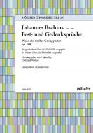 Fest- und Gedenksprüche op. 109 Nr. 2 Download