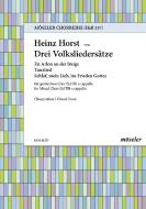 Drei Volksliedsätze Download