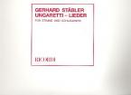 Ungaretti-Lieder 