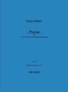 ...Plainte...für Luigi Nono 