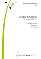 Feuilles d‘Automne op. 89 