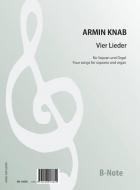 4 Lieder nach alten deutschen Gedichten 