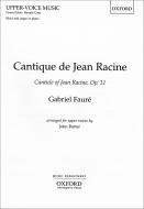 Cantique de Jean Racine op. 11 