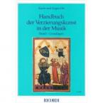 Handbuch der Verzierungskunst in der Musik 1 
