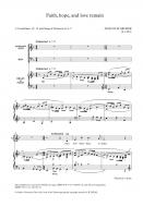 Faith, hope, and love 