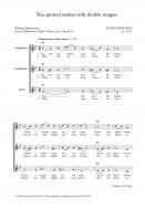 You spotted snakes with double tongue 