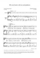 Fill your hearts with joy and gladness 