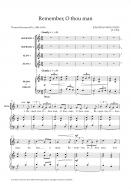 Remember, O thou man 