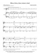 Blow, blow, thou winter wind (solo/low) 