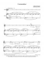 I remember (solo/low) 