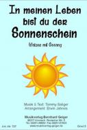 In meinem Leben bist du der Sonnenschein 
