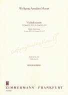 Kadenzen zu den Violinkonzerten D-Dur und A-Dur KV 218/KV 219 