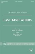 Last Kind Words 