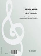12 Lieder nach Goethe 