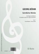 Sämtliche Werke für Orgel und Klavier 1 