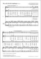 Wie soll ich dich empfangen Standard