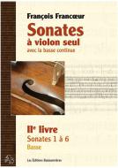 Sonates a violon seul 