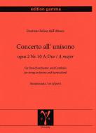 Concerto all'unisono op. 2 Nr. 10 A-Dur 