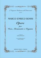Opere per Voce e Organo 