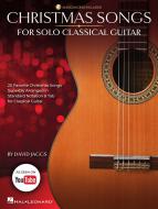 Christmas Songs for Solo Classical Guitar 