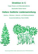 Halters festliche Liedersammlung 
