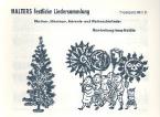 Halters festliche Liedersammlung 