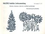 Halters festliche Liedersammlung 