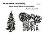 Halters festliche Liedersammlung 