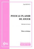 Pour le plaisir de jouer Mémo technique 