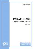 Paraphrase sur Ave Maris Stella 