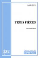 3 pièces pour grand orgue 