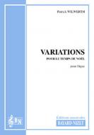 Variations pour le temps de Noël 