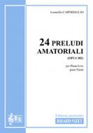 24 preludi amatoriali op. 182 