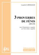 3 proverbes de Fenis op. 59 