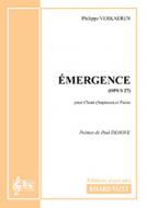 Emergence - soprano op. 27 