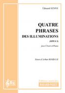 Quatre phrases op. 3 