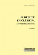 Je débute en clé de fa - chant élève 