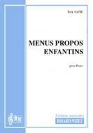 Menus Propos enfantins 