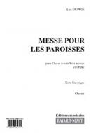 Messe pour les paroisses - choeur 