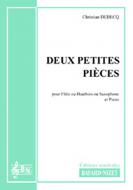 2 petites pièces 