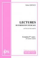 Lectures de formation musicale 3 - Accompagnement 