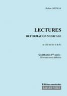 Lectures de formation musicale 5 - Chant 2 clés 
