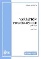 Variations chorégraphiques no. 1 op. 23 