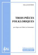 3 pièces folkloriques 
