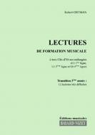 Lectures de formation musicale 9 - Chant 3 clés Ut 