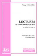 Lectures de formation musicale 2 - Accompagnement 